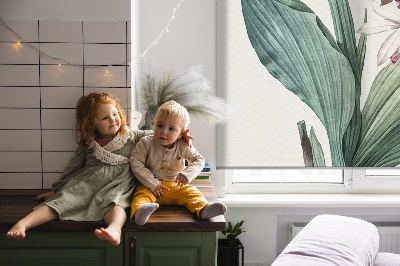 Rolgordijn verduisterend Bloem