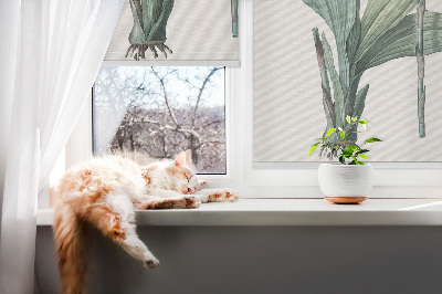 Rolgordijn verduisterend Bloem