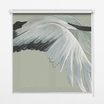 Rolgordijn verduisterend Kraan in vlucht