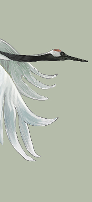 Rolgordijn verduisterend Kraan in vlucht