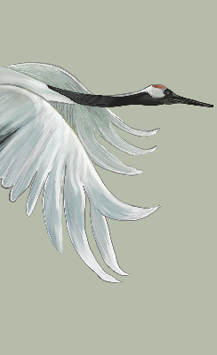 Rolgordijn verduisterend Kraan in vlucht