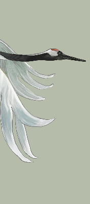 Rolgordijn verduisterend Kraan in vlucht