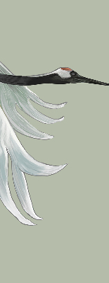 Rolgordijn verduisterend Kraan in vlucht