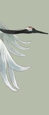 Rolgordijn verduisterend Kraan in vlucht