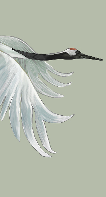 Rolgordijn verduisterend Kraan in vlucht