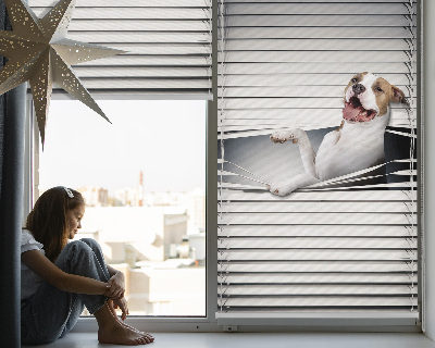 Rolgordijn verduisterend Hond