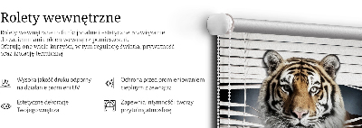 Rolgordijn verduisterend Tijger