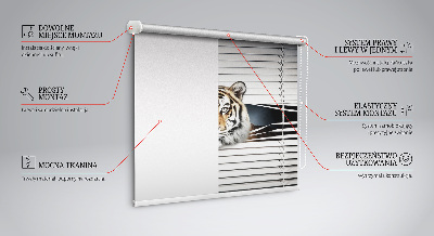 Rolgordijn verduisterend Tijger