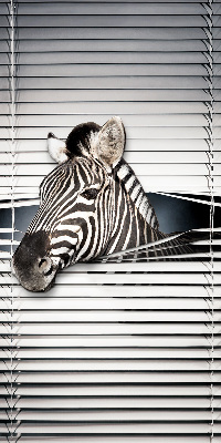 Rolgordijn voor het raam Ribben