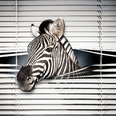 Rolgordijn voor het raam Ribben