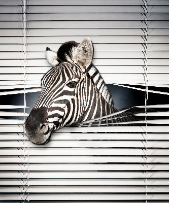 Rolgordijn voor het raam Ribben