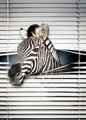 Rolgordijn voor het raam Ribben