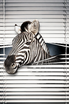 Rolgordijn voor het raam Ribben