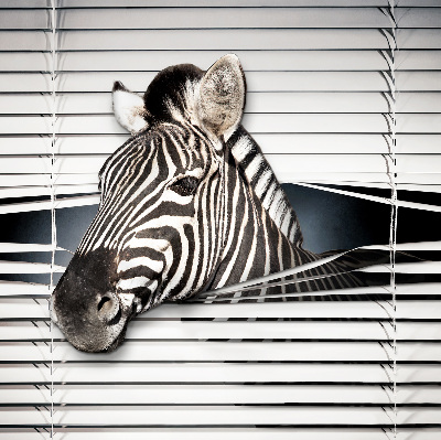 Rolgordijn voor het raam Ribben