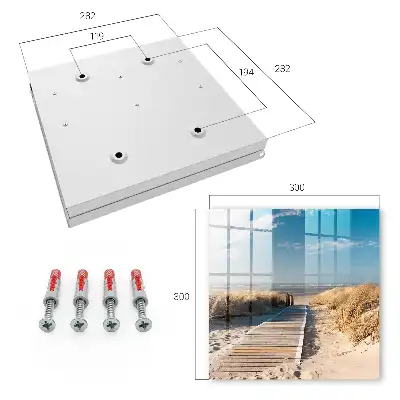 Rustig strand met duinen