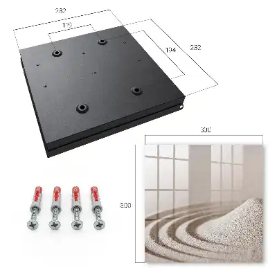 Zen-tuin met harmonieuze compositie