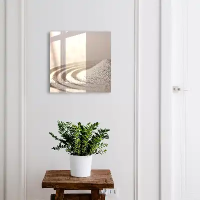Zen-tuin met harmonieuze compositie