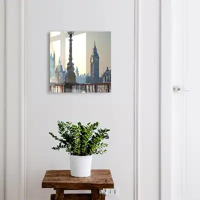Stedelijke charme van architectuur bij zonsopgang