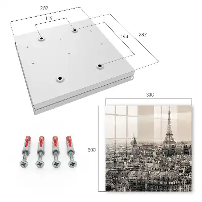 Stedelijke elegantie met de Eiffeltoren op de achtergrond