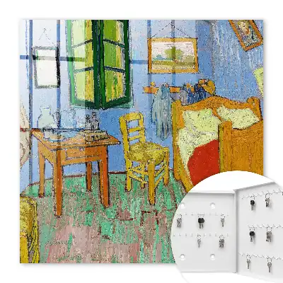 Gezellige kamer met houten meubels