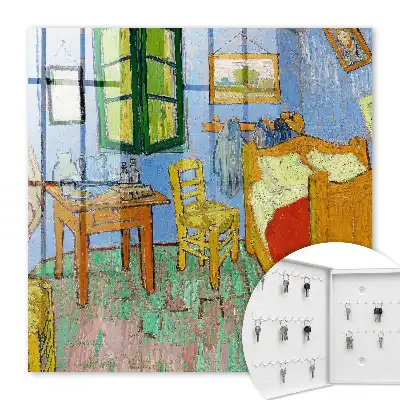 Gezellige kamer met houten meubels