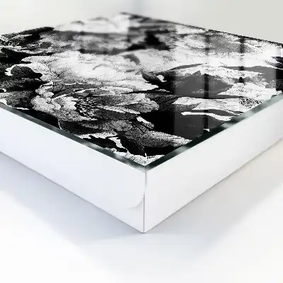 Zwart-witte bloemen in harmonie