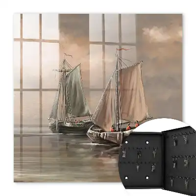 Kleuren van zeilschepen