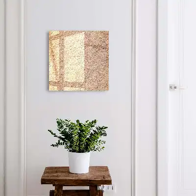 Beige met zandpatroon