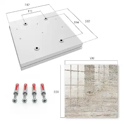 Houtstructuur met subtiele nerf