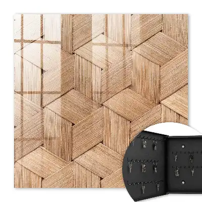 De geometrie van de aard van het vlechtpatroon
