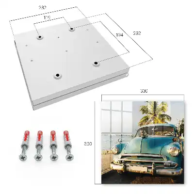 Retro auto zeepdispenser