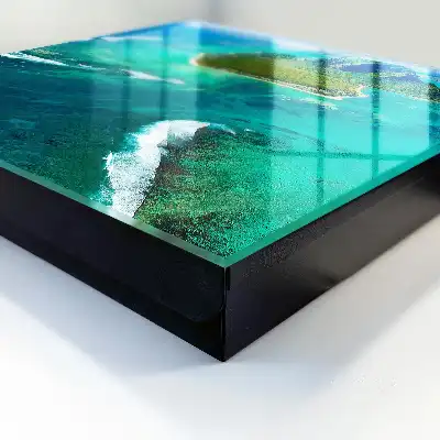 Tropisch paradijs met turquoise oceaan