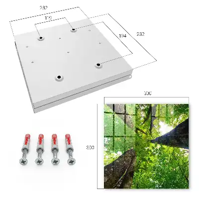 De hemel boven het bos verlicht door licht