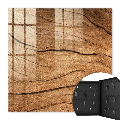 Wanddecoratie met houtstructuur voor een natuurlijke uitstraling