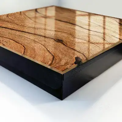 Wanddecoratie met houtstructuur voor een natuurlijke uitstraling