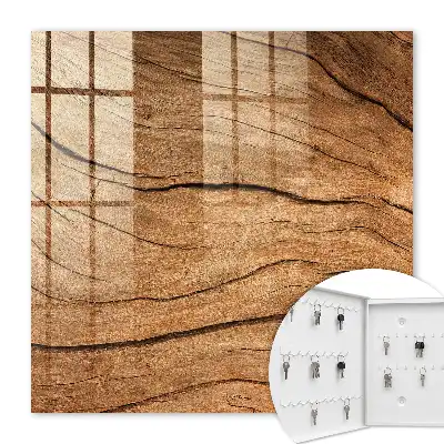 Wanddecoratie met houtstructuur voor een natuurlijke uitstraling