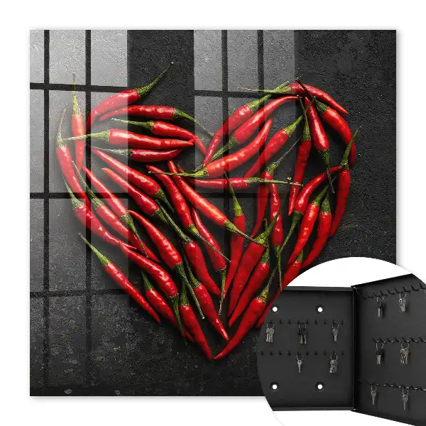 Hartvormige paprika's