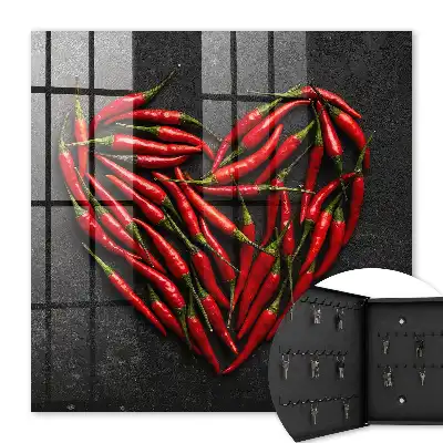 Hartvormige paprika's