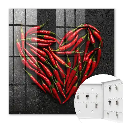 Hartvormige paprika's