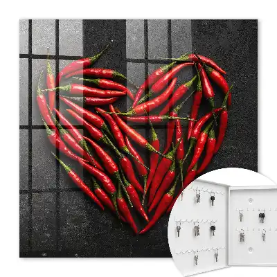 Hartvormige paprika's