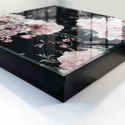 Bloemenpracht op een donkere achtergrond