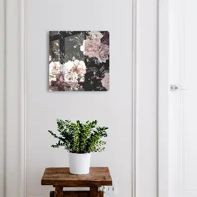 Bloemenpracht op een donkere achtergrond