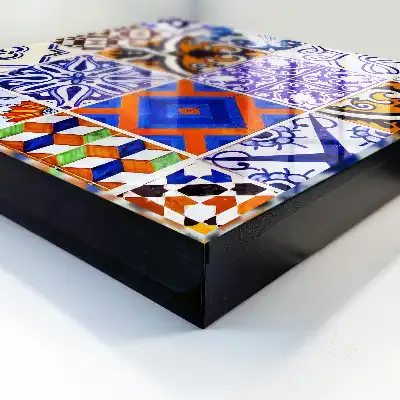 Kleurrijke tegels met traditionele invloeden