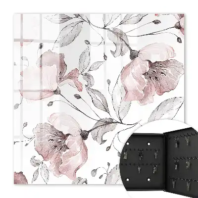 Romantisch patroon in delicate pasteltinten