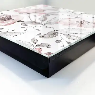 Romantisch patroon in delicate pasteltinten