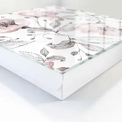 Romantisch patroon in delicate pasteltinten