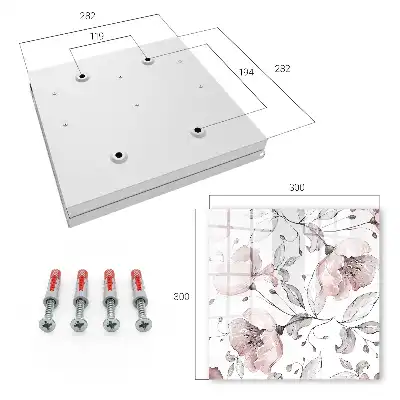 Romantisch patroon in delicate pasteltinten