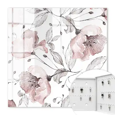 Romantisch patroon in delicate pasteltinten