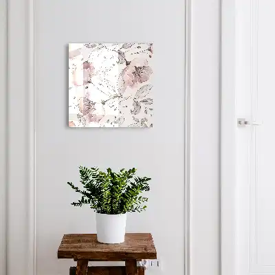 Romantisch patroon in delicate pasteltinten