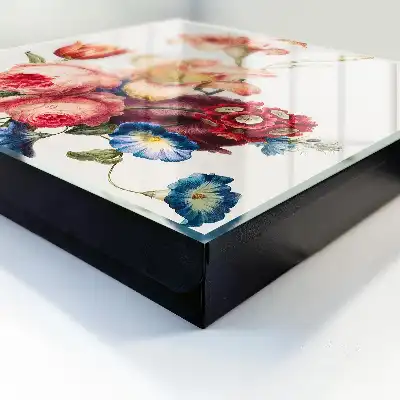 Kleurrijke bloemen in pastelkleuren